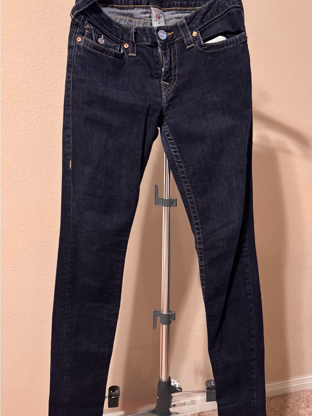 True Religion Dark Indigo Skinny Jeans